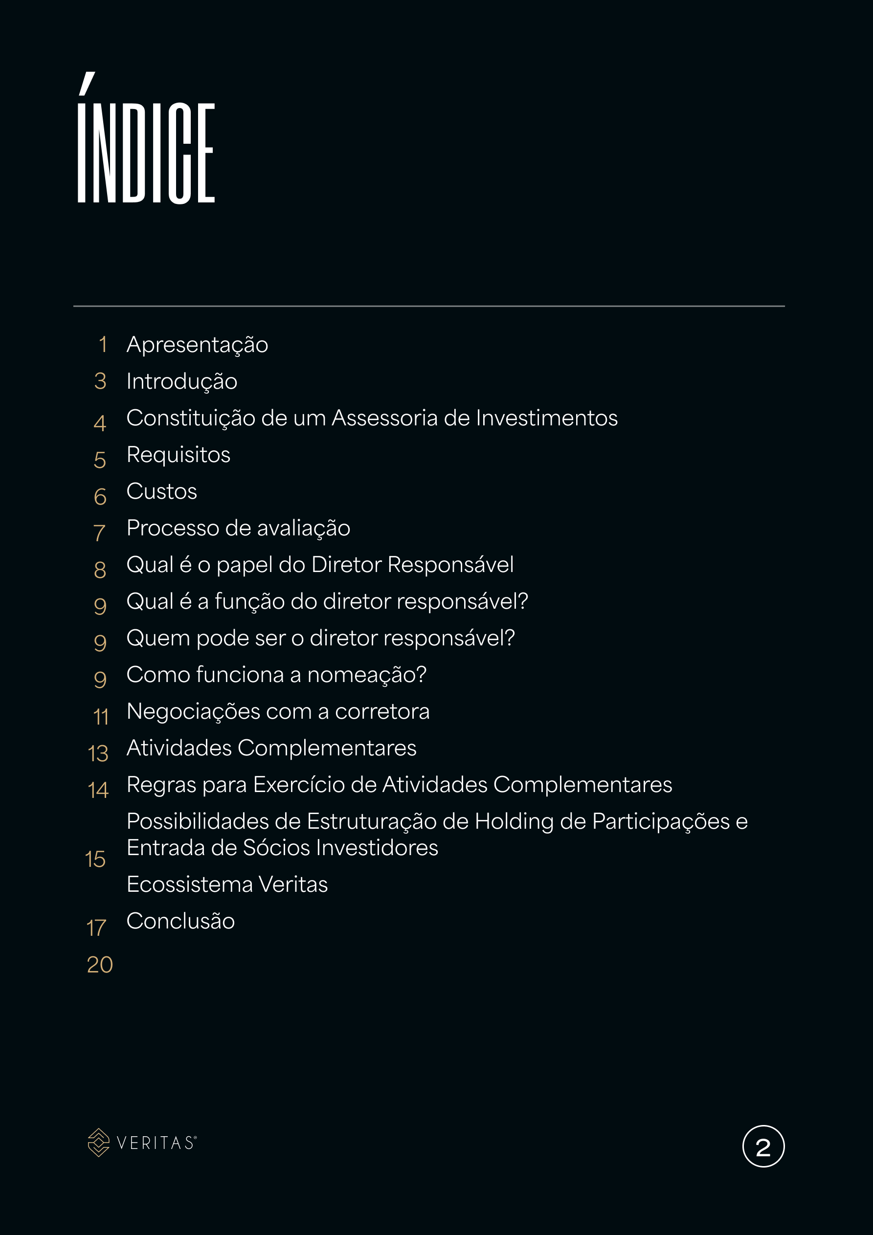Página do material Como iniciar uma PJ de Assessoria de Investimentos